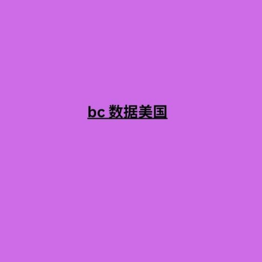 bc 数据美国